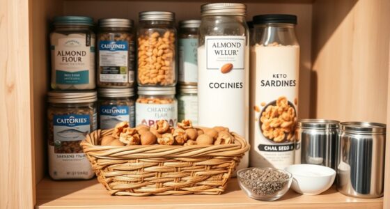 essential keto pantry staples