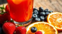 fruit juice contains sugars