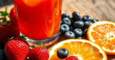fruit juice contains sugars