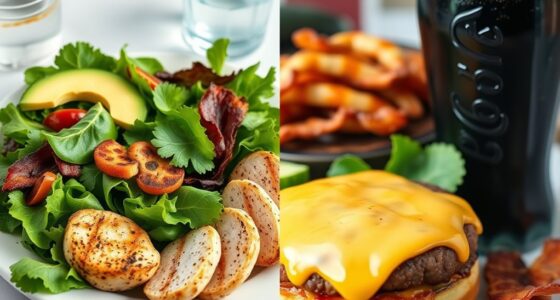 healthy vs unhealthy keto