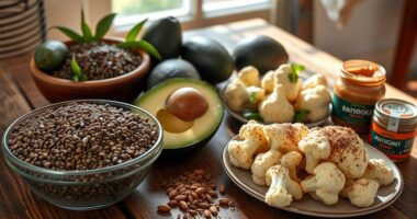 increase fiber rich low carb foods
