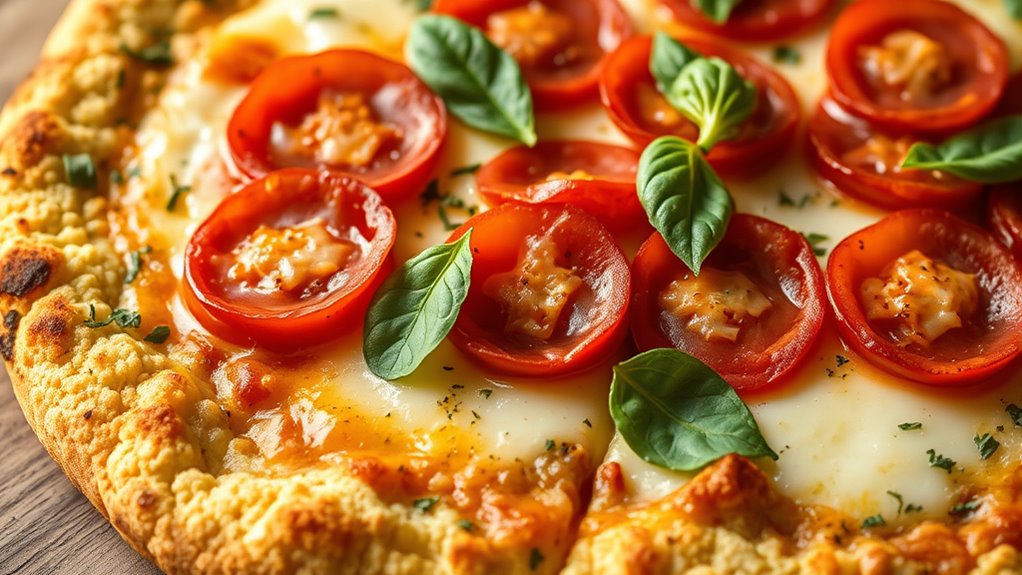 keto cauliflower pizza crust