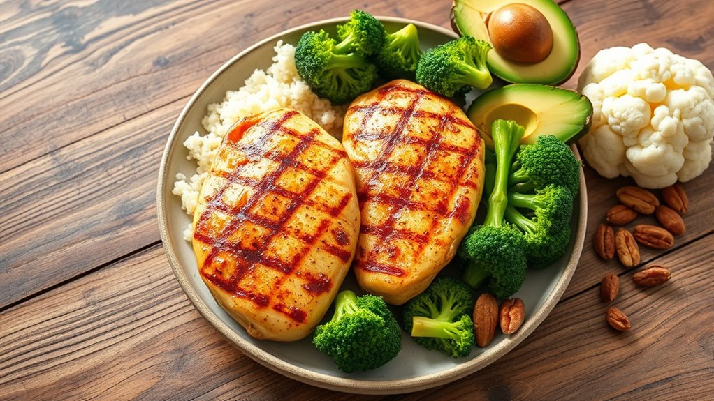 keto muscle gain prep