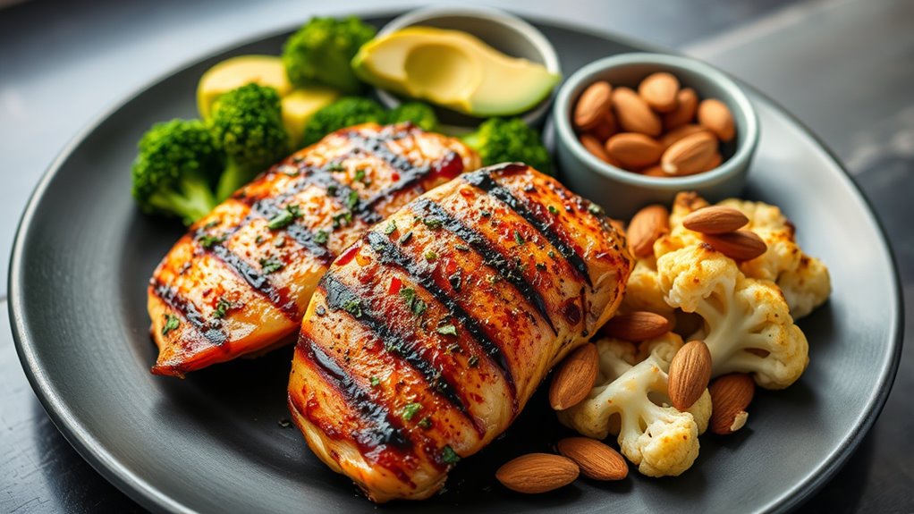 keto muscle meal prep