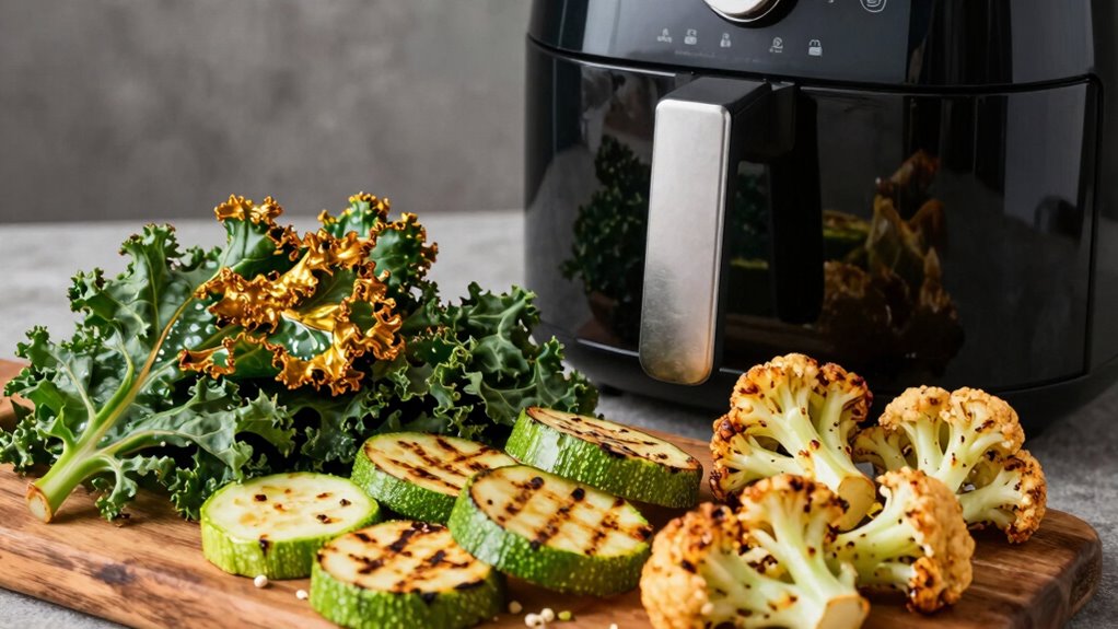 crispy vegetables for healthy snacking