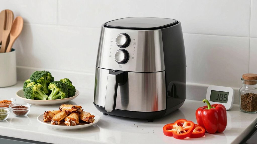 efficient air fryer organization