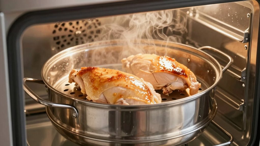 ensure moist even reheating