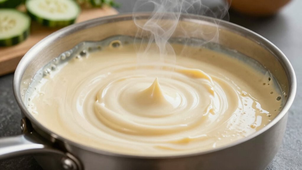 gentle heat improves dairy texture