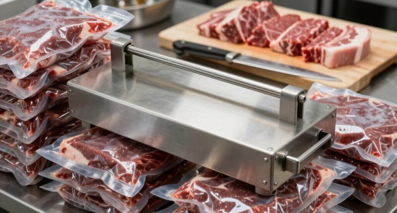 meat sealing meal prep