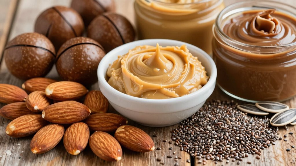 nut butters and seed oils