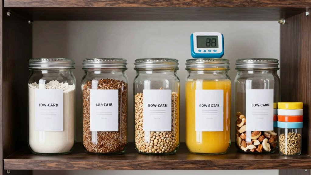 proper low carb storage practices