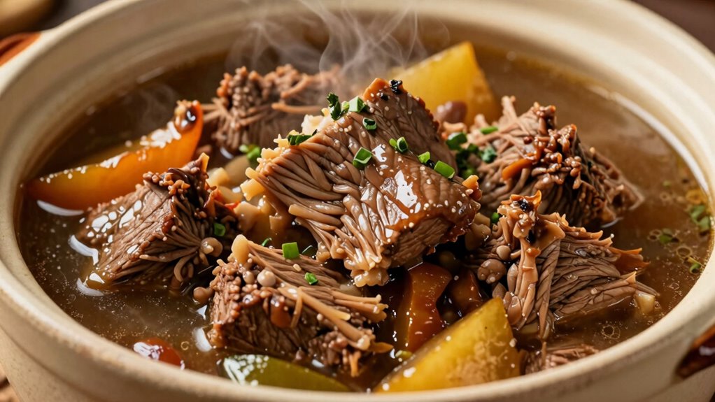 slow cooking tenderizes meats