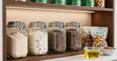 smart low carb pantry building