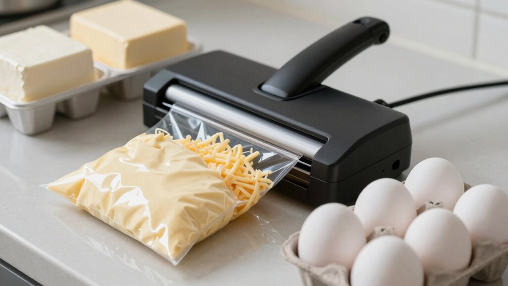 vacuum seal dairy properly