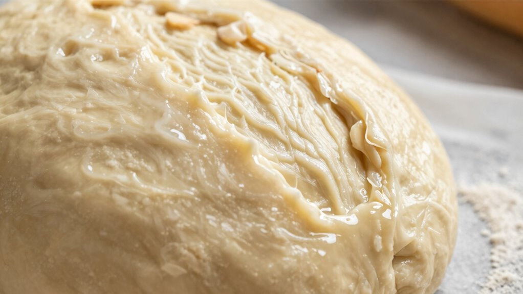 avoid overmixing bread dough