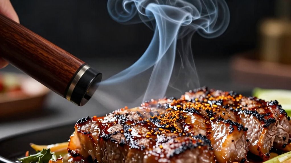 balance smoke with flavors