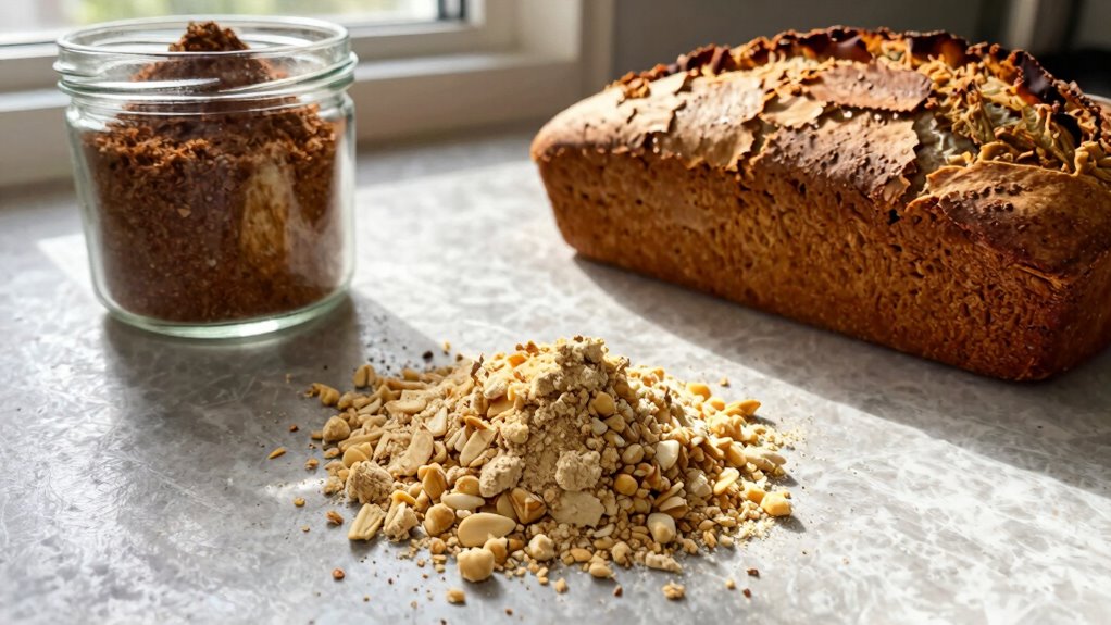balanced almond flour incorporation