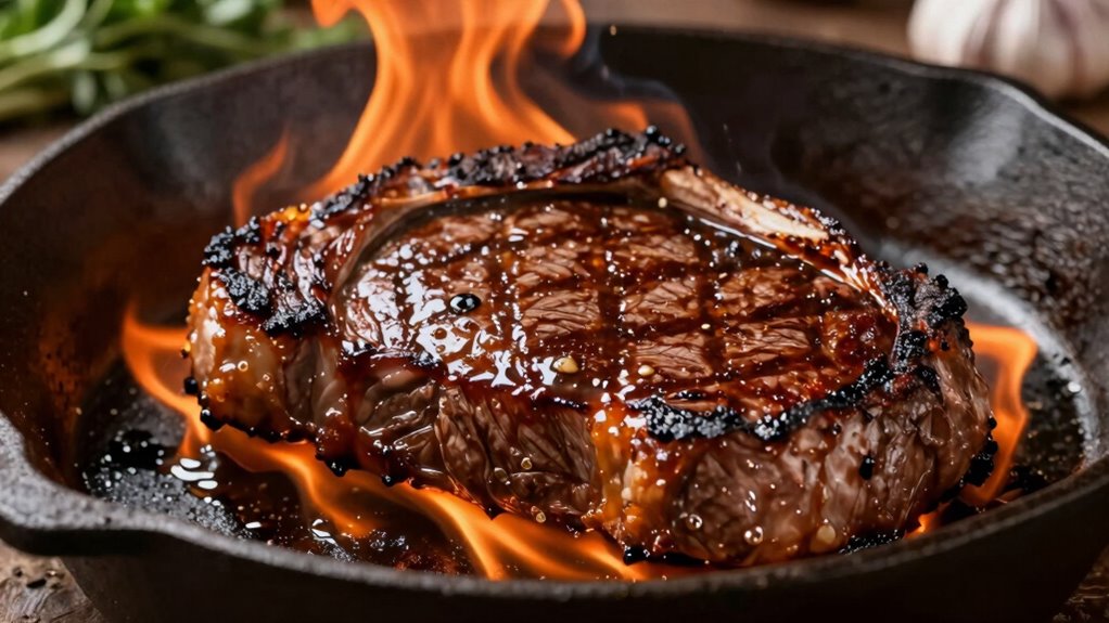 choose well marbled aged meat
