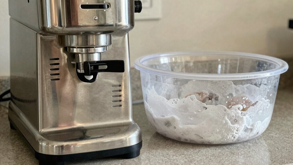 continuous churns pre frozen bowls