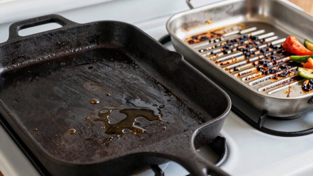 cooking surfaces influence fat and carb absorption