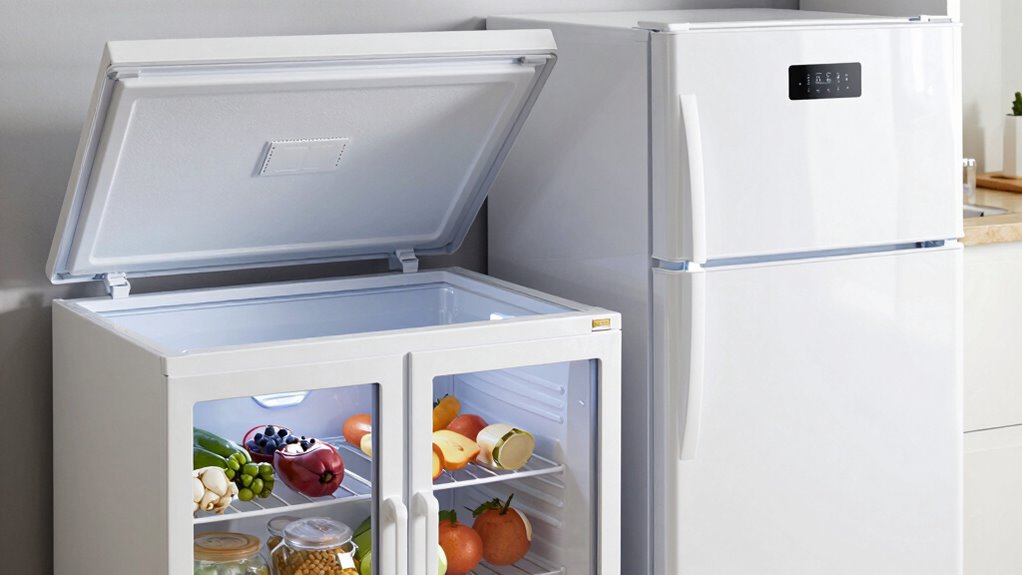 cost comparison of freezer types