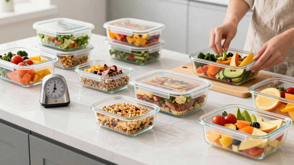 efficient freezer meal prep