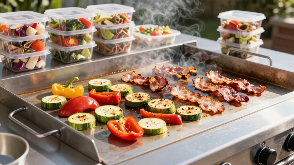 efficient organized keto meal prep
