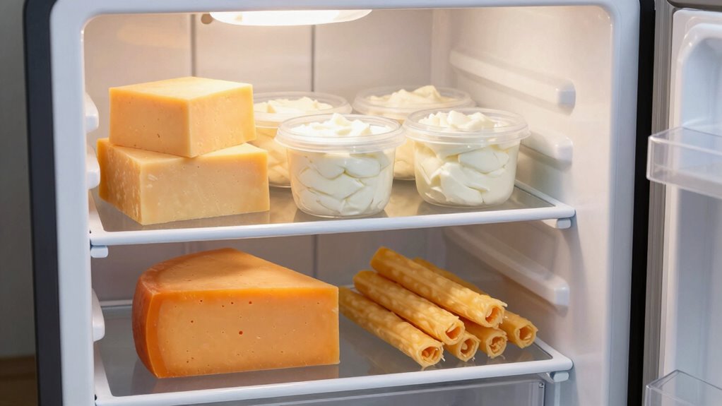efficient small fridge dairy