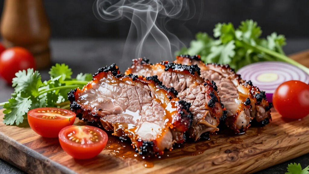 flavorful slow smoked proteins