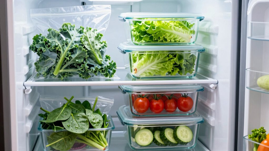fresh compact storage greens