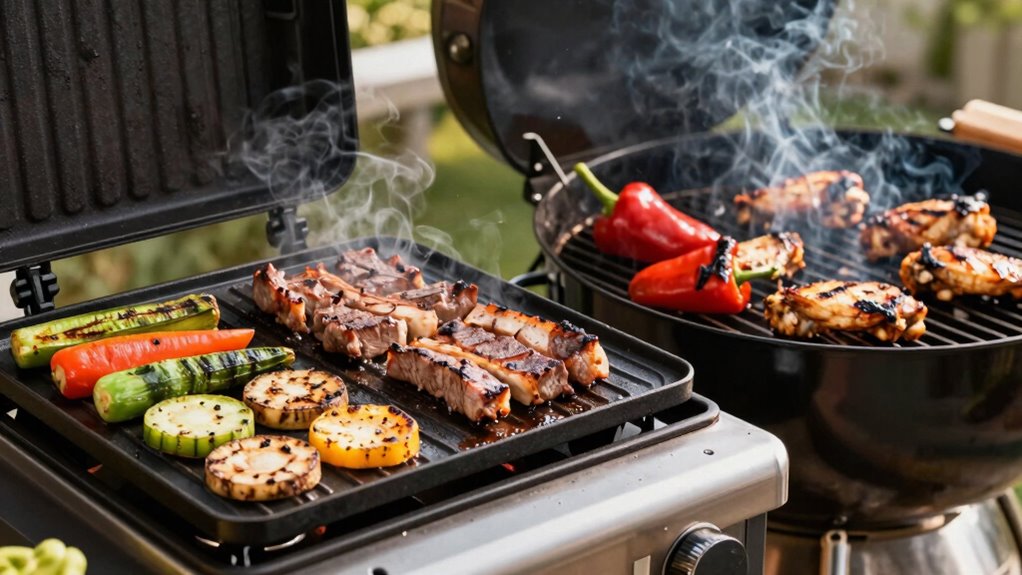 griddle vs grill benefits