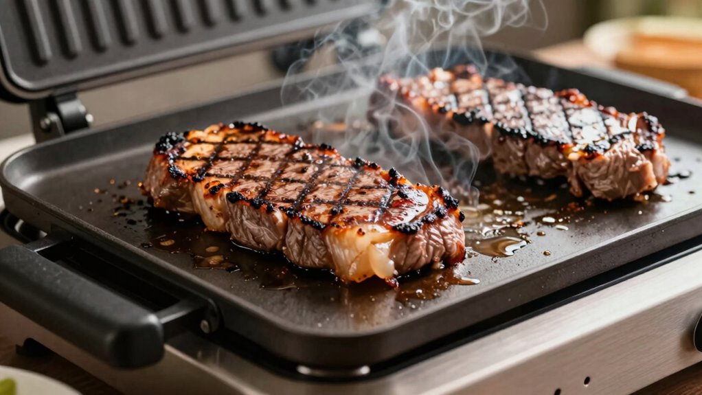 grill for smoky flavor