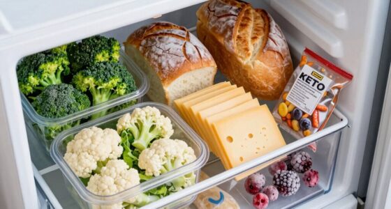 keto friendly frozen food tips