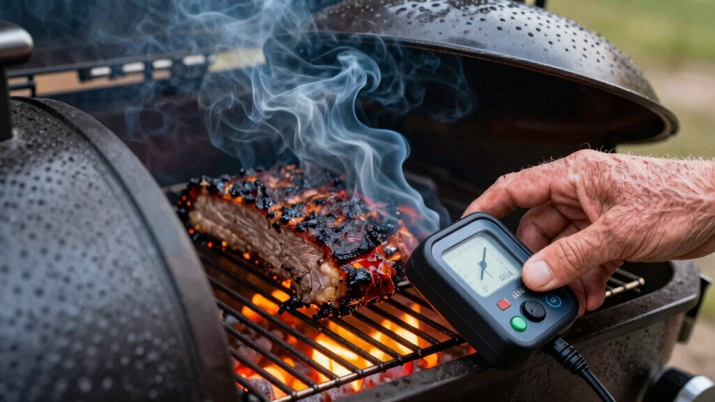 maintain consistent smoker temperature