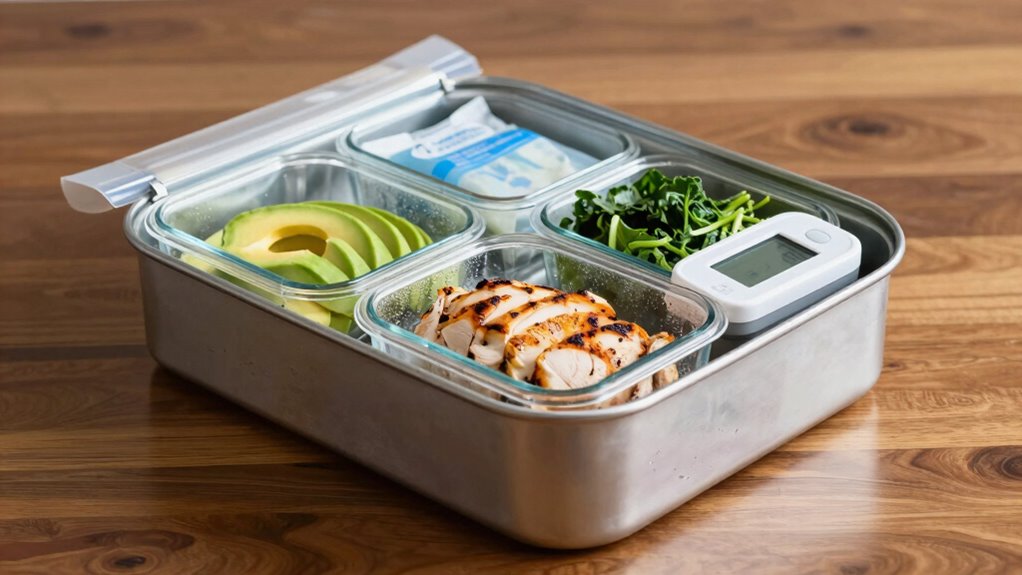 maintain meal temperature safety