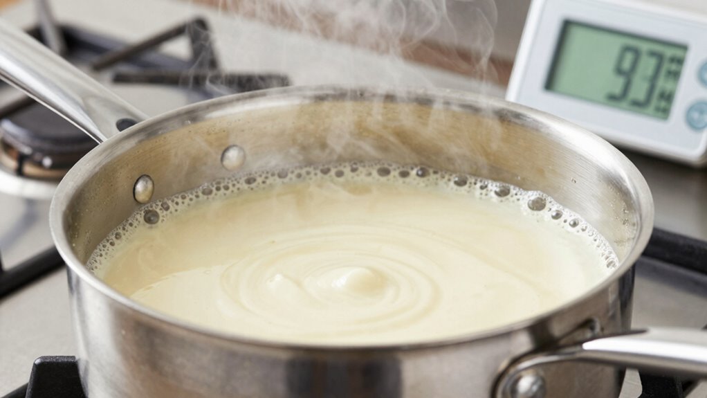 maintain temperature for smooth sauces