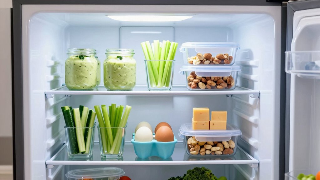 maximize small fridge storage