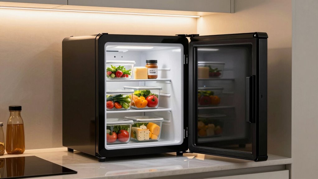 mini fridge supports keto consistency