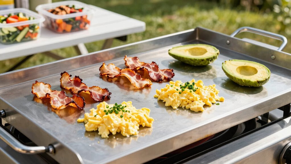 outdoor griddle cooking techniques