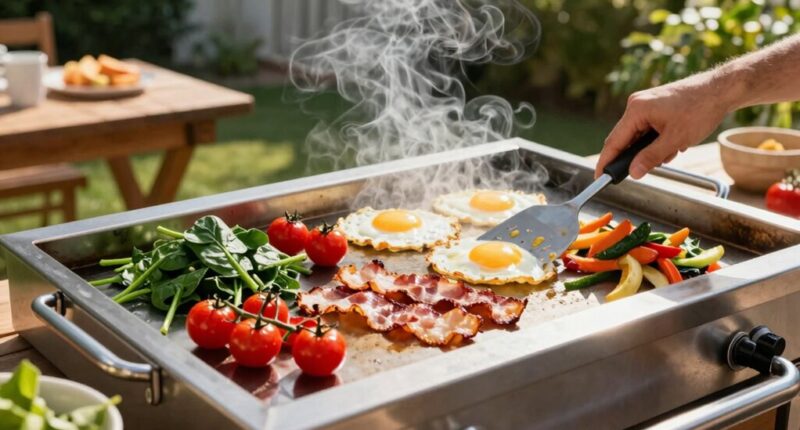 outdoor griddles simplify keto cooking