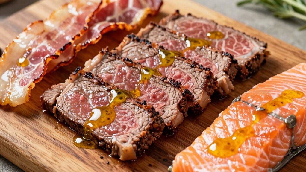 pair fats with proteins safely