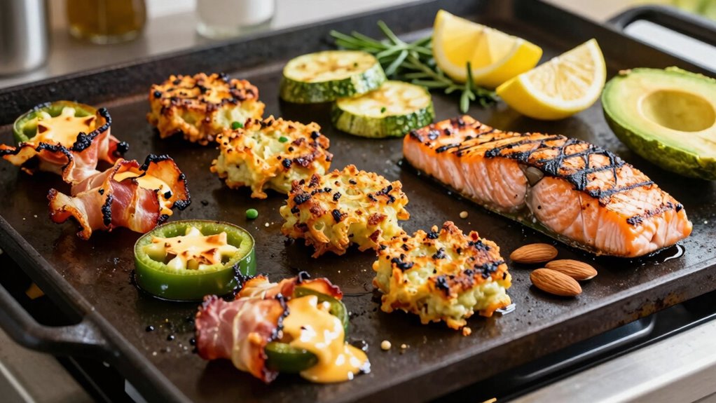 perfectly grilled keto appetizers