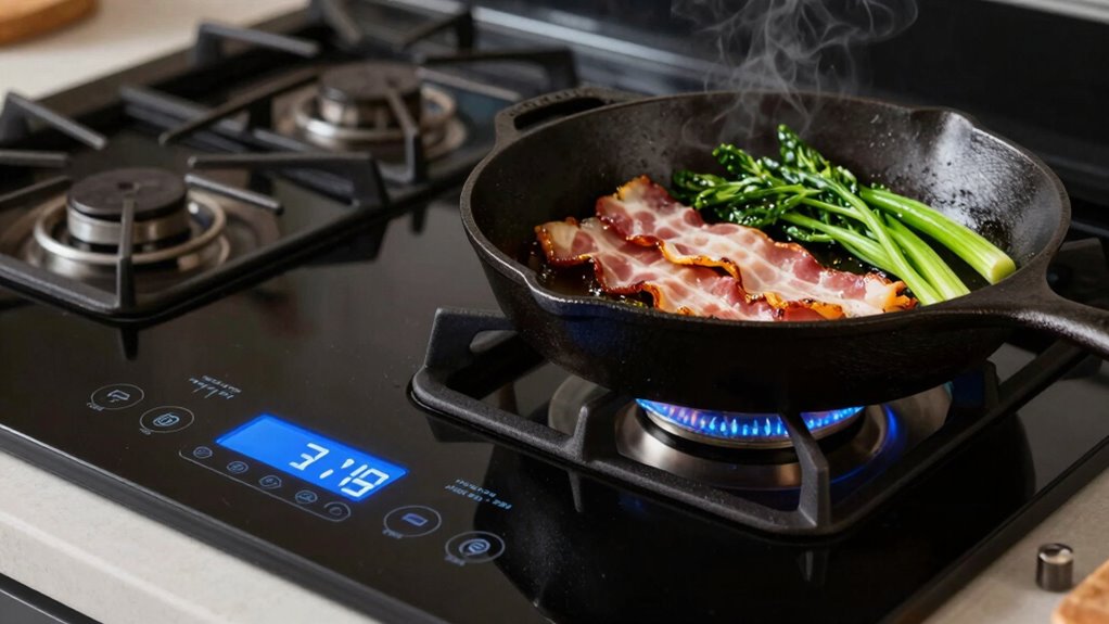 precise stove and oven settings