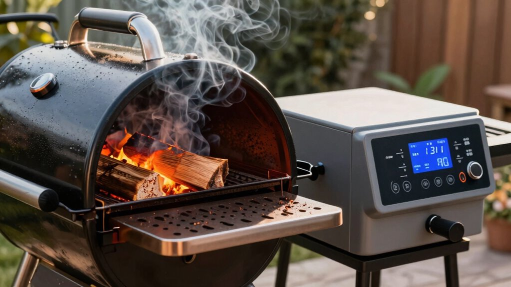precise temperature and smoke control