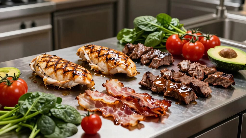 prepped meat meal variations