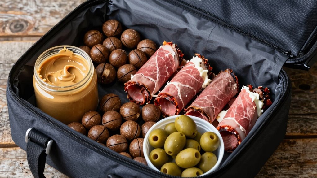 smart keto snack packing