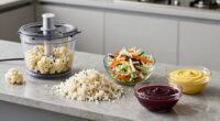 vegetable prep with processor