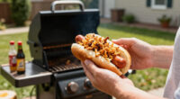 Before Adding Ketchup and Mustard to a Hot Dog, I Always Crumble This on Top First (Not Chips!)