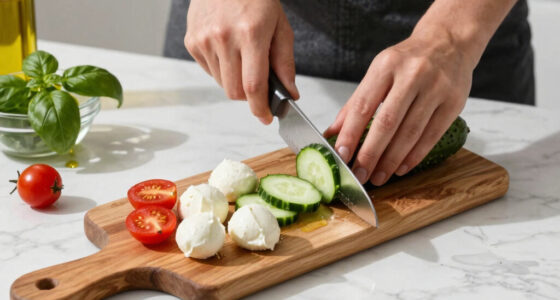 Caprese Cucumber Salad