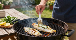Easy Grilled Cod with Herb Butter